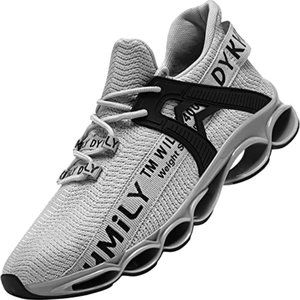 NEW DYKHMILY Women's Safety Toe Sneakers